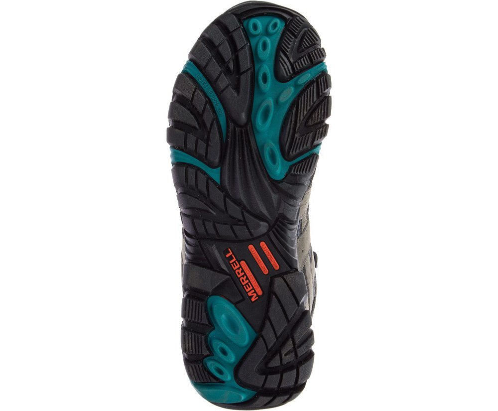 Merrell Boots Brown - Moab Vertex Mid Waterproof Comp Toe Work - Womens 49ARUGWMV
